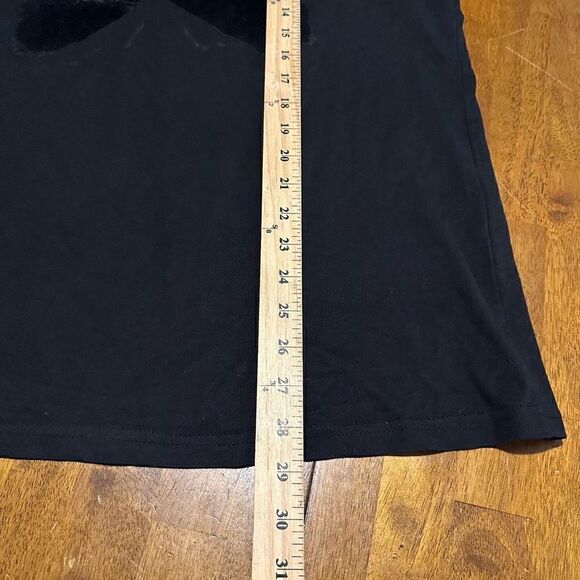 Kevin Hart Graphic T Shirt Irresponsible Tour All Black Felt Logo Size Medium - Picture 5 of 5